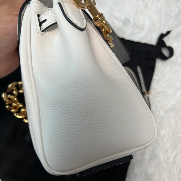 VERSACE LA MEDUSA SMALL HANDBAG WHITE - Picture 7 of 13